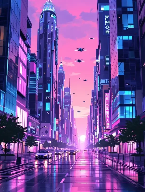 未来都市 番剧封面 - 天堂动漫网