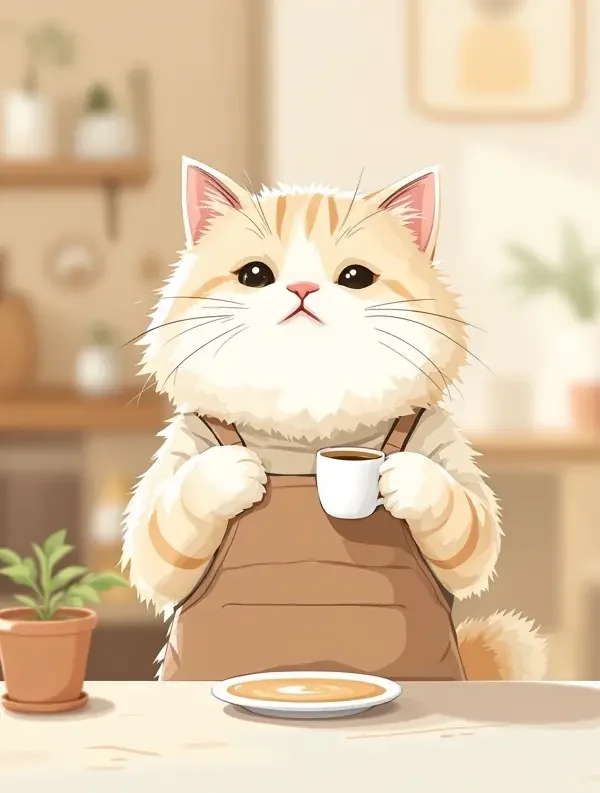 猫咪咖啡馆 番剧封面 - 天堂动漫网